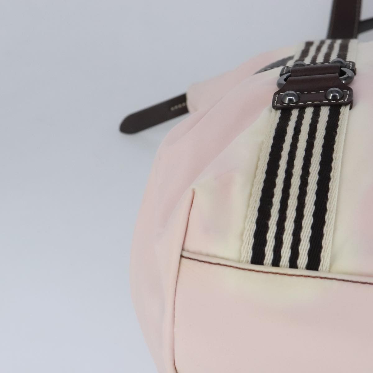 Burberry Pink Synthetic Tote Bag (Pre-Owned) Size ONE SIZE - 9 Thumbnail