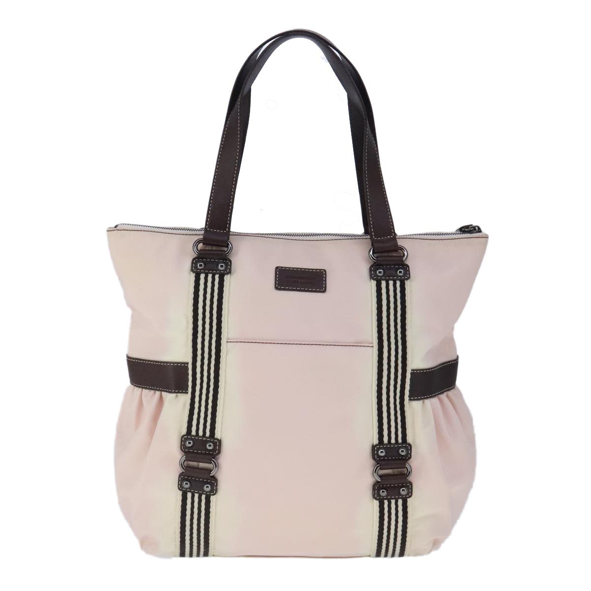 Burberry Pink Synthetic Tote Bag (Pre-Owned) Size ONE SIZE - 2 Thumbnail