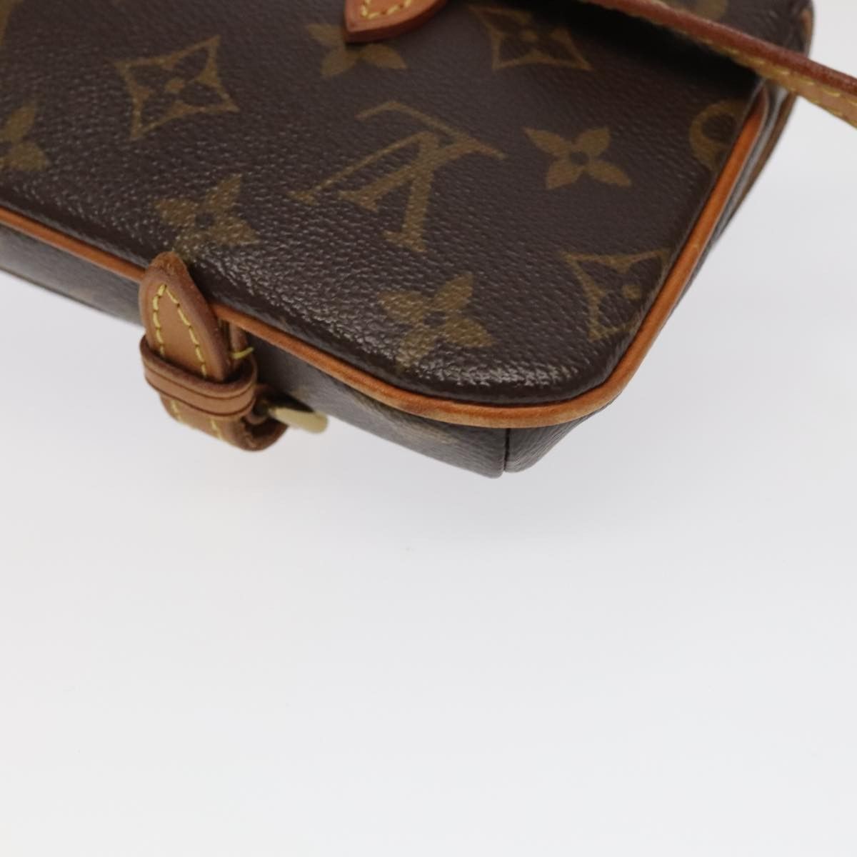 Louis Vuitton Marelle Brown Canvas Shoulder Bag (Pre-Owned) Size ONE SIZE - 11 Thumbnail