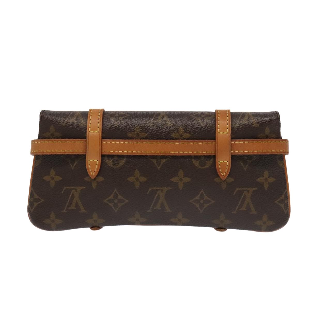 Louis Vuitton Marelle Brown Canvas Shoulder Bag (Pre-Owned) Size ONE SIZE - 2 Thumbnail