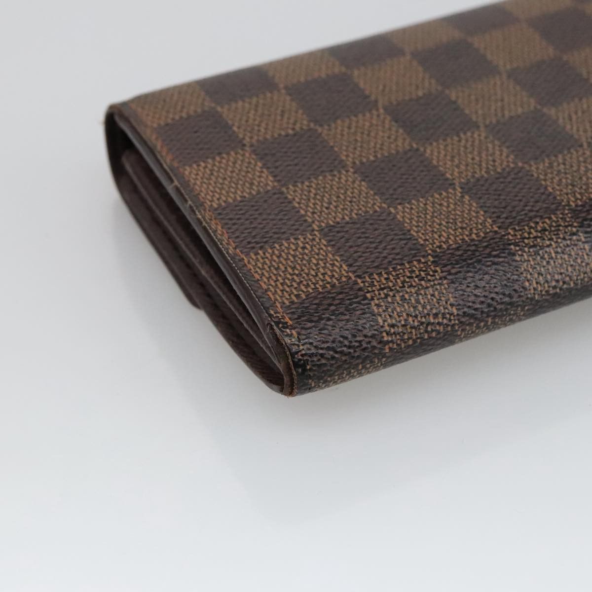 Louis Vuitton Sarah Brown Canvas Wallet (Pre-Owned) Size ONE SIZE - 9 Thumbnail