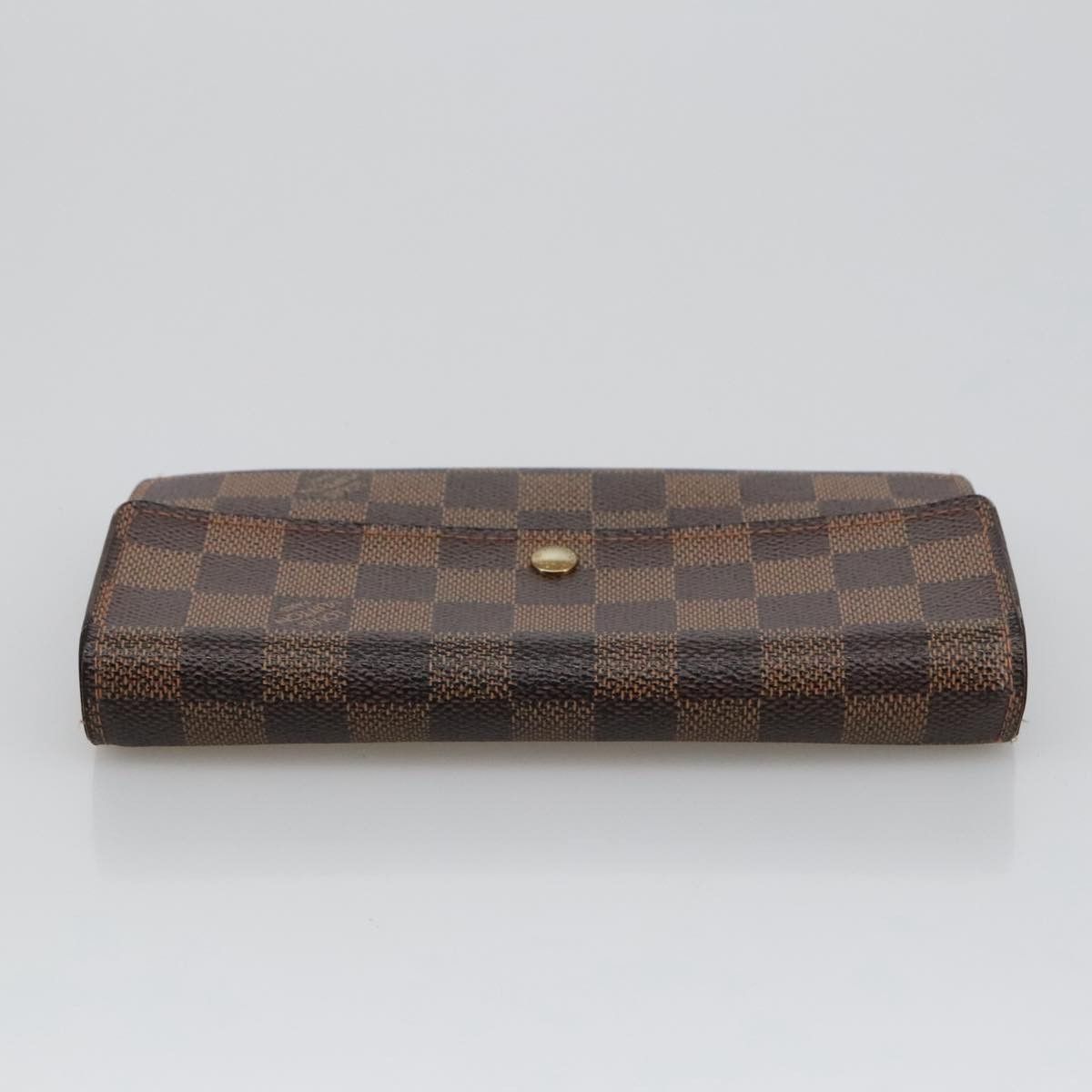 Louis Vuitton Sarah Brown Canvas Wallet (Pre-Owned) Size ONE SIZE - 5 Thumbnail