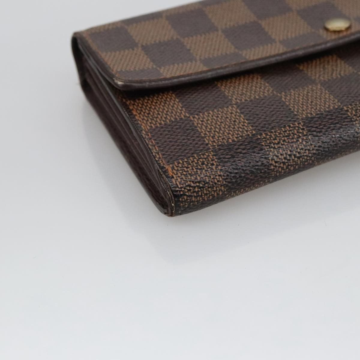 Louis Vuitton Sarah Brown Canvas Wallet (Pre-Owned) Size ONE SIZE - 7 Thumbnail