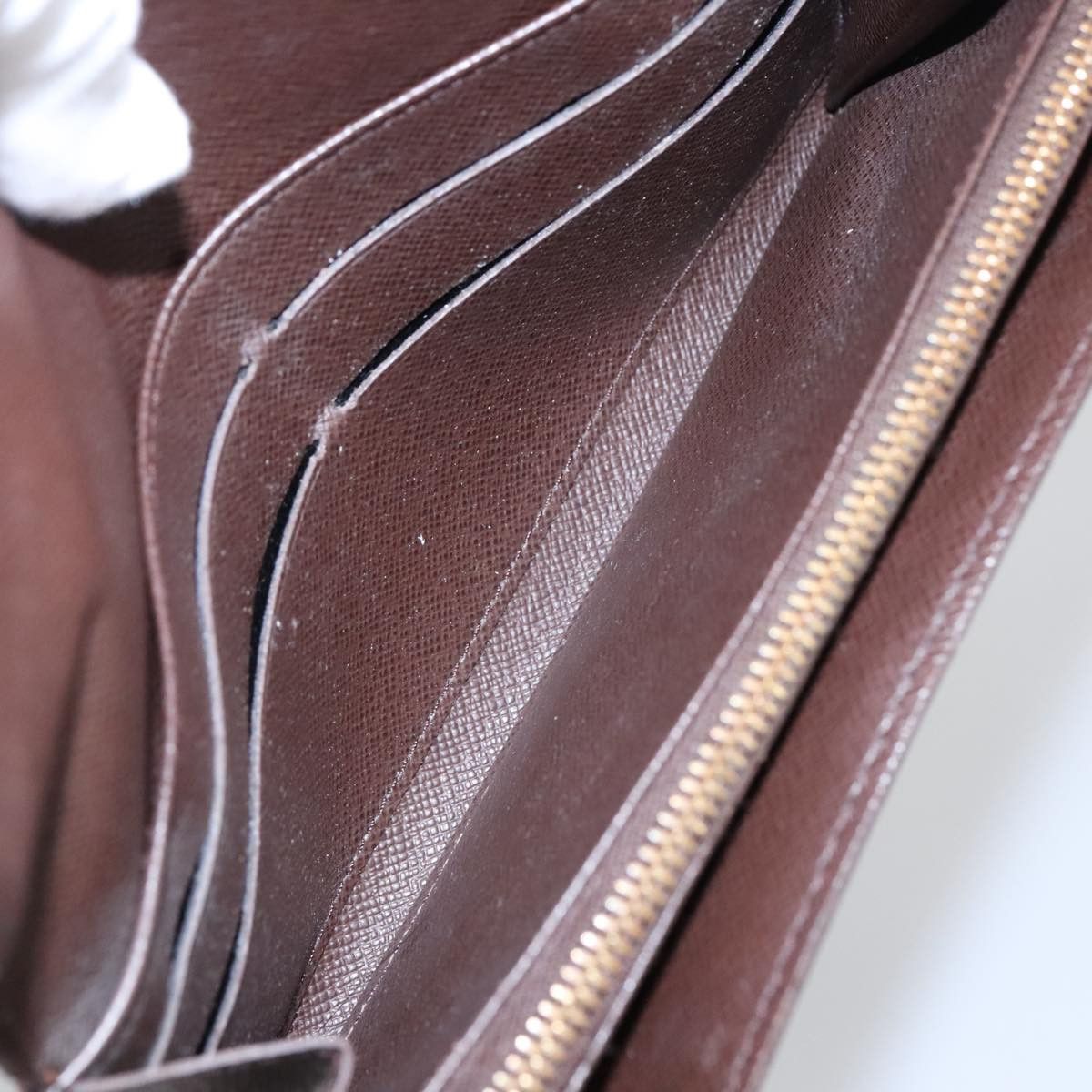 Louis Vuitton Sarah Brown Canvas Wallet (Pre-Owned) Size ONE SIZE - 19 Thumbnail