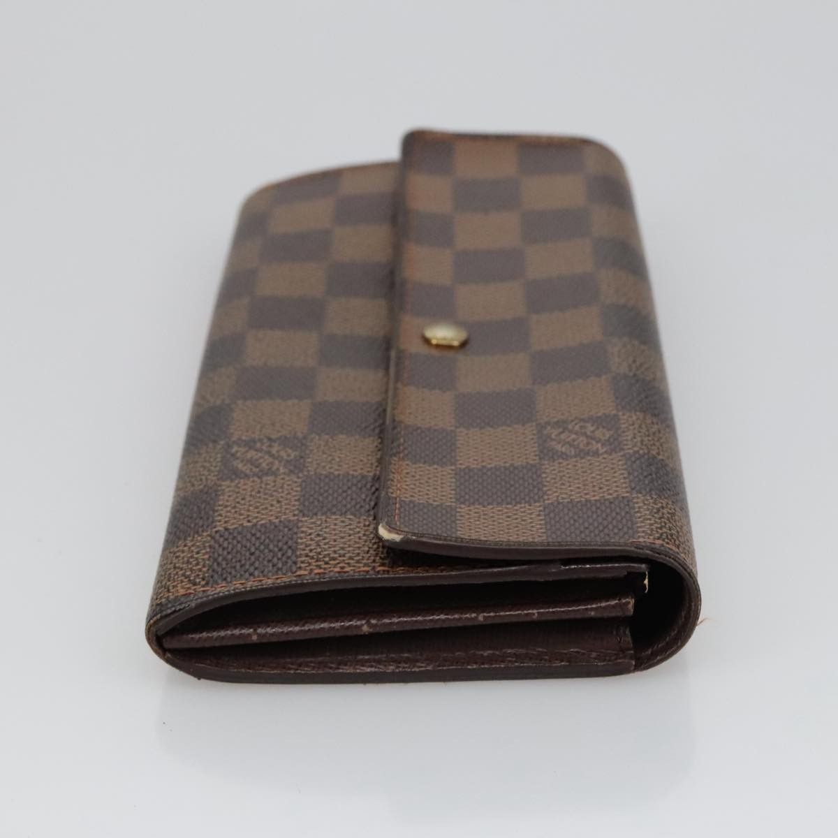 Louis Vuitton Sarah Brown Canvas Wallet (Pre-Owned) Size ONE SIZE - 4 Thumbnail