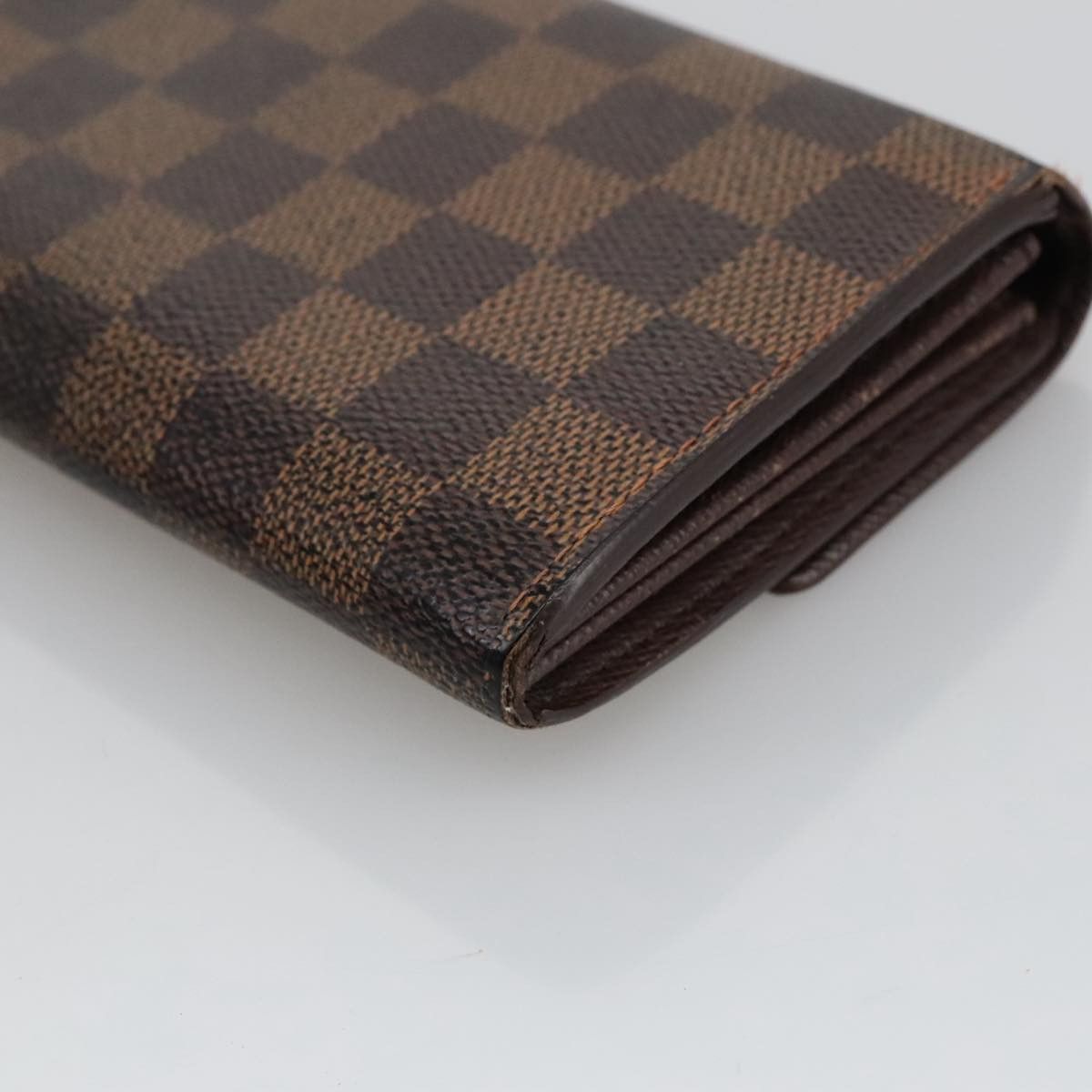Louis Vuitton Sarah Brown Canvas Wallet (Pre-Owned) Size ONE SIZE - 8 Thumbnail