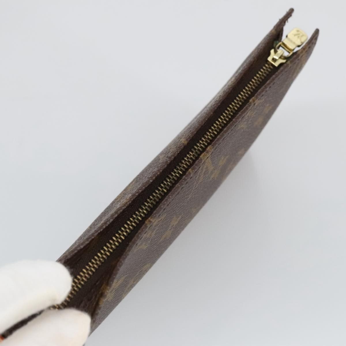 Louis Vuitton Pochette Accessoire Brown Canvas Wallet (Pre-Owned) Size ONE SIZE - 5 Thumbnail
