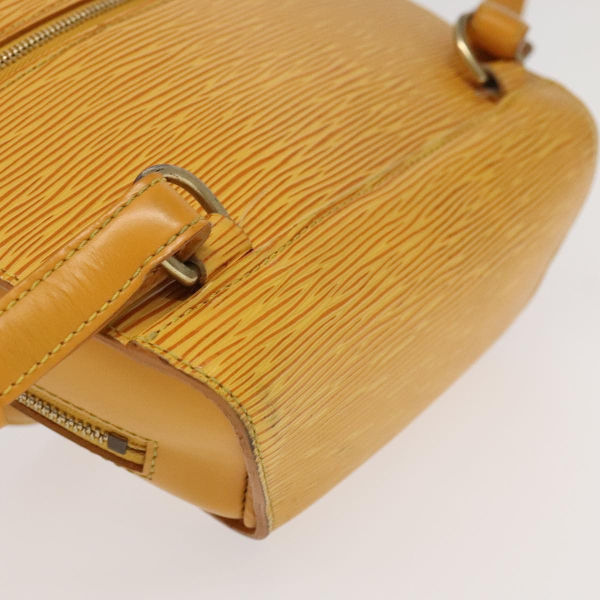 Louis Vuitton Mabillon Yellow Leather Backpack Bag (Pre-Owned) Size ONE SIZE - 8 Thumbnail