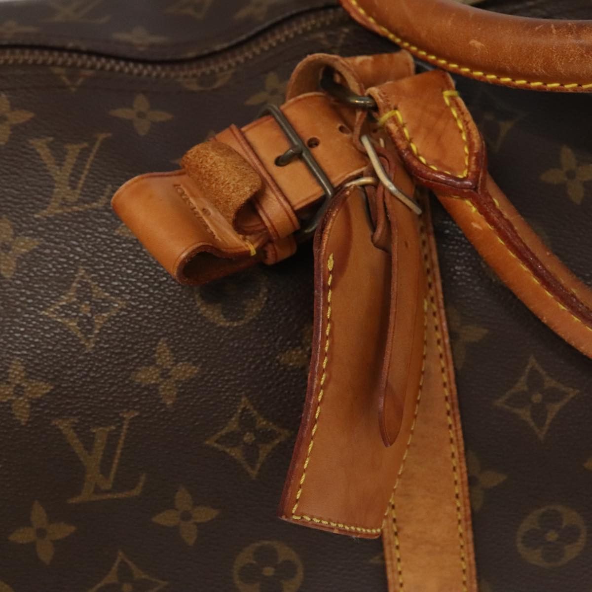 Louis Vuitton Keepall Bandoulière 60 Brown Canvas Travel Bag (Pre-Owned) Size ONE SIZE - 16 Thumbnail