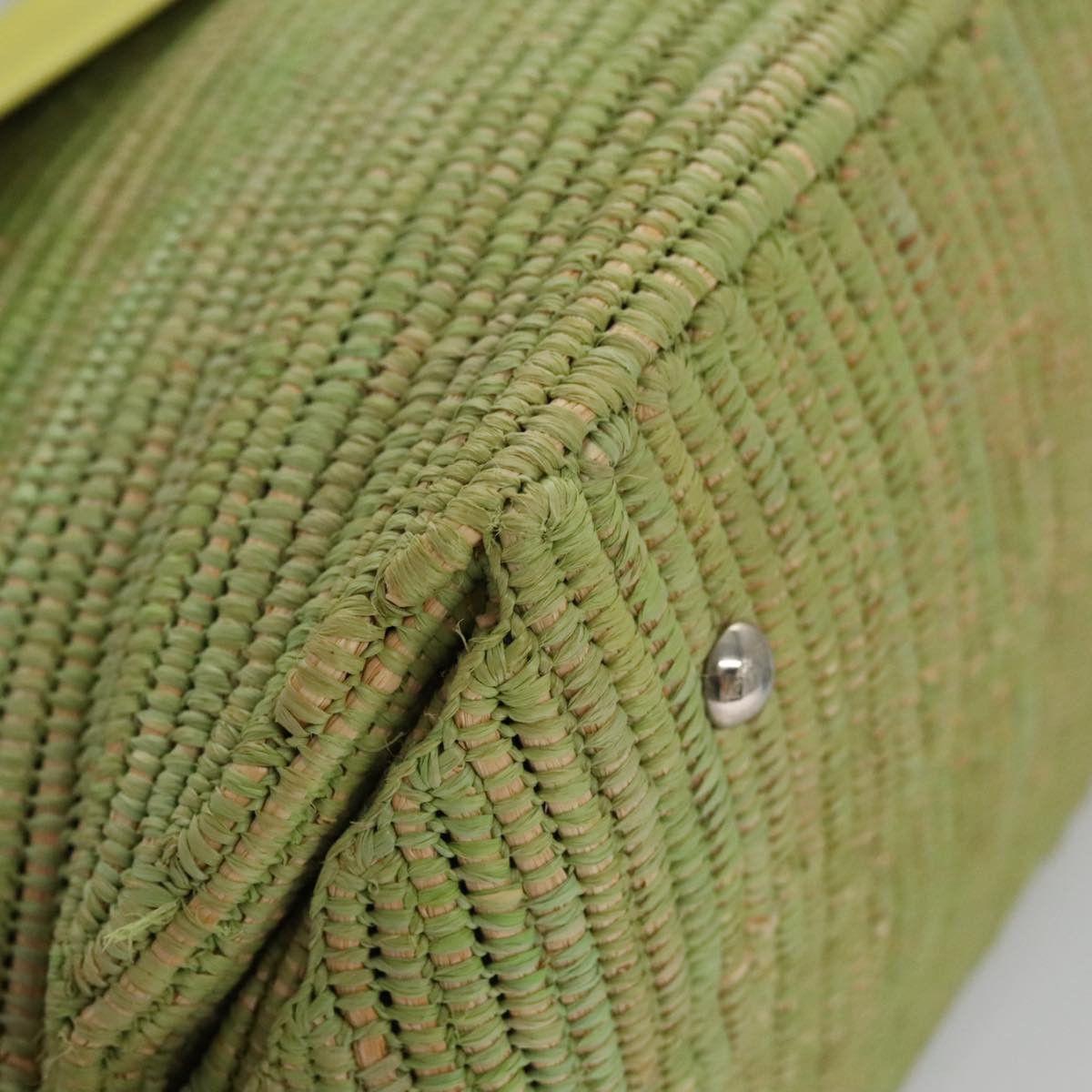 Salvatore Ferragamo Gancini Green Wood Handbag (Pre-Owned) Size ONE SIZE - 17 Thumbnail