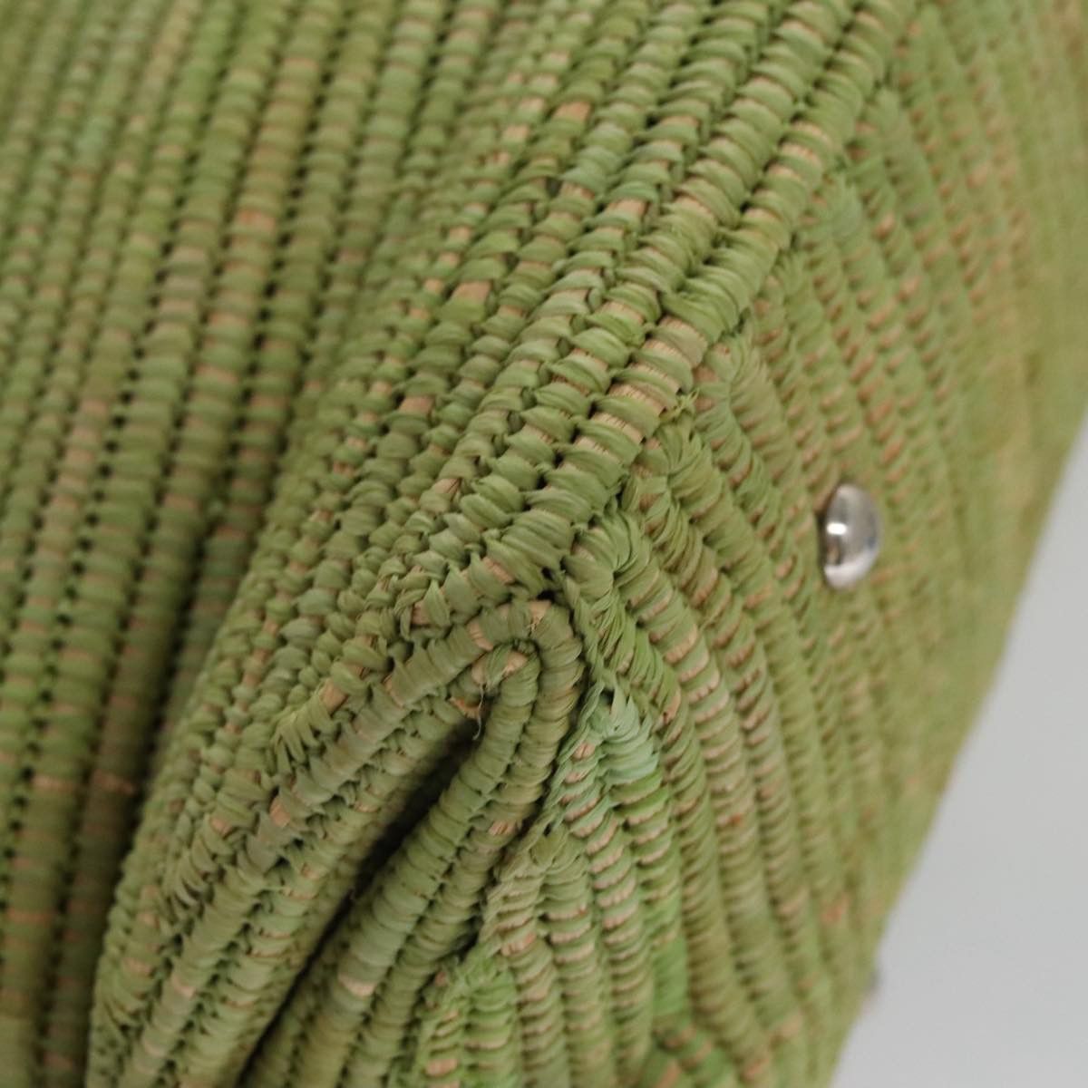 Salvatore Ferragamo Gancini Green Wood Handbag (Pre-Owned) Size ONE SIZE - 18 Thumbnail
