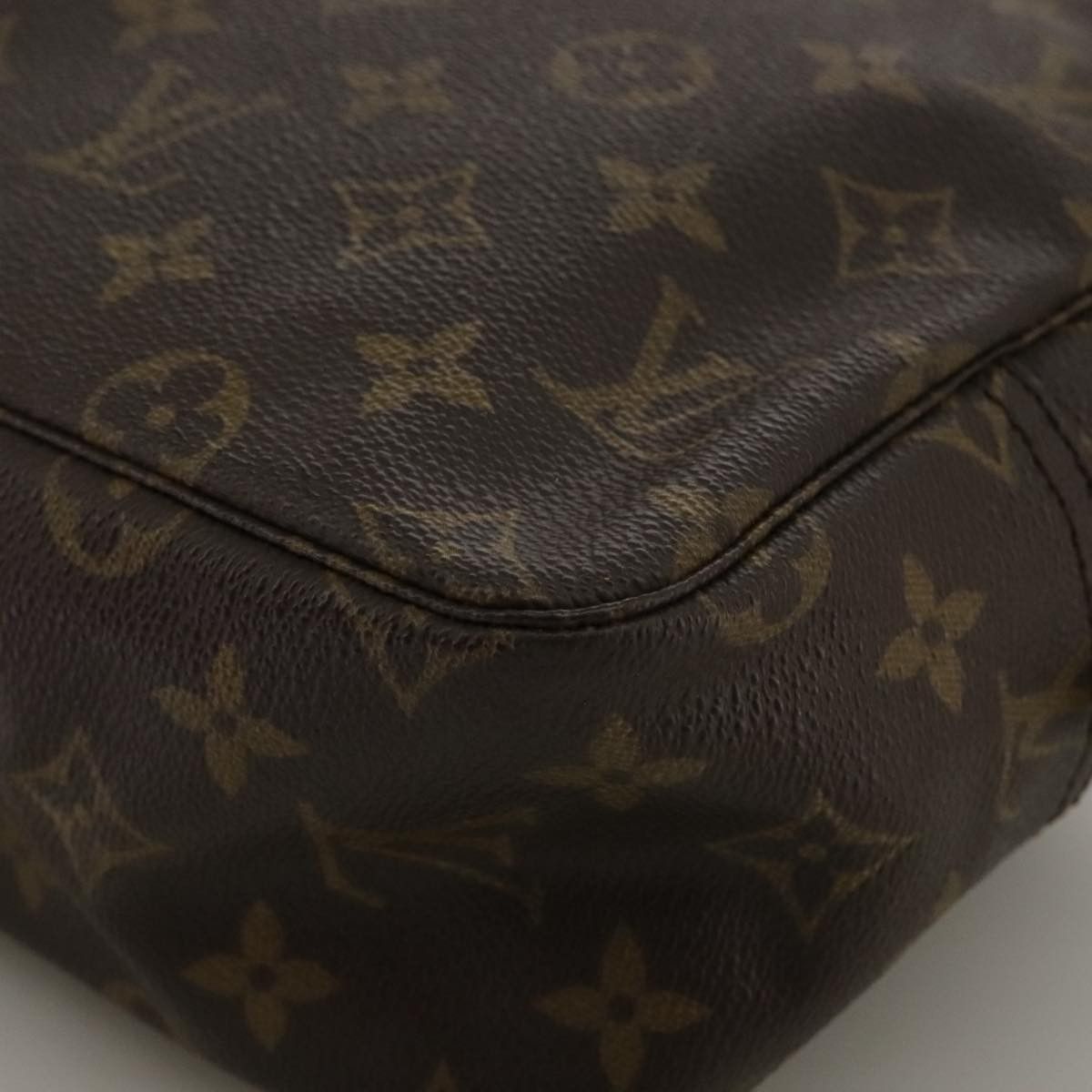 Louis Vuitton Trousse De Toilette Brown Canvas Clutch Bag (Pre-Owned) Size ONE SIZE - 7 Thumbnail