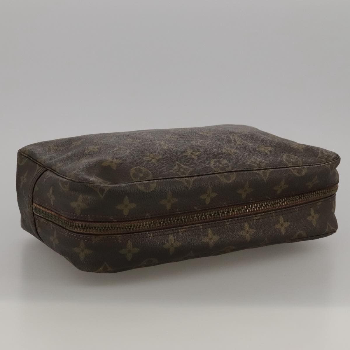 Louis Vuitton Trousse De Toilette Brown Canvas Clutch Bag (Pre-Owned) Size ONE SIZE - 5 Thumbnail