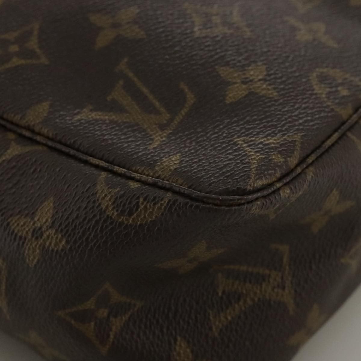 Louis Vuitton Trousse De Toilette Brown Canvas Clutch Bag (Pre-Owned) Size ONE SIZE - 6 Thumbnail