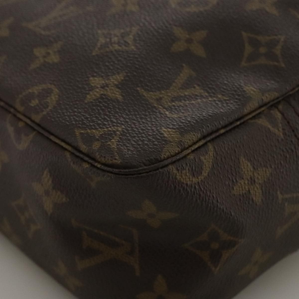Louis Vuitton Trousse De Toilette Brown Canvas Clutch Bag (Pre-Owned) Size ONE SIZE - 9 Thumbnail