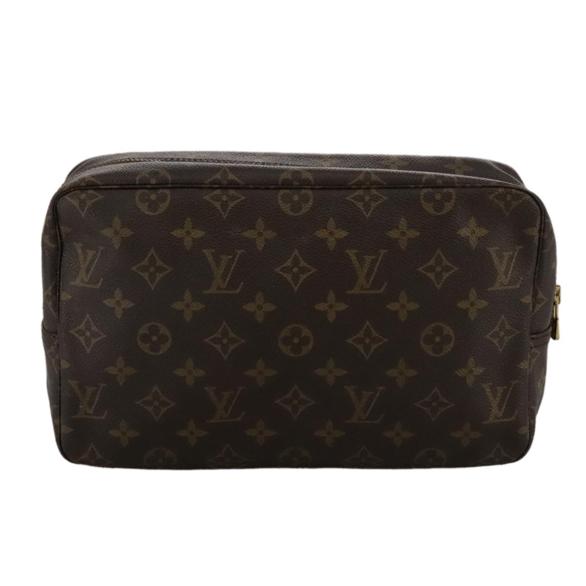 Louis Vuitton Trousse De Toilette Brown Canvas Clutch Bag (Pre-Owned) Size ONE SIZE - 2 Thumbnail