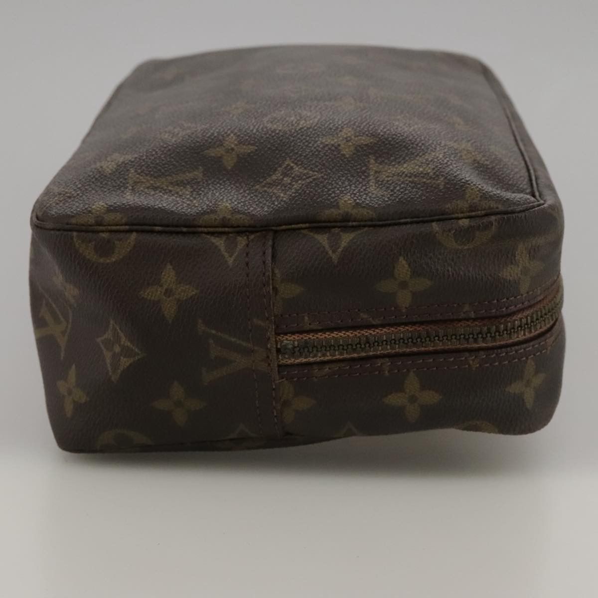 Louis Vuitton Trousse De Toilette Brown Canvas Clutch Bag (Pre-Owned) Size ONE SIZE - 3 Thumbnail