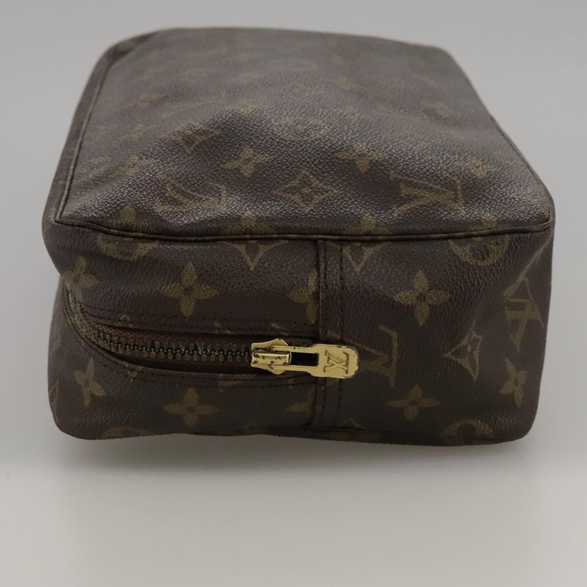 Louis Vuitton Trousse De Toilette Brown Canvas Clutch Bag (Pre-Owned) Size ONE SIZE - 4 Thumbnail
