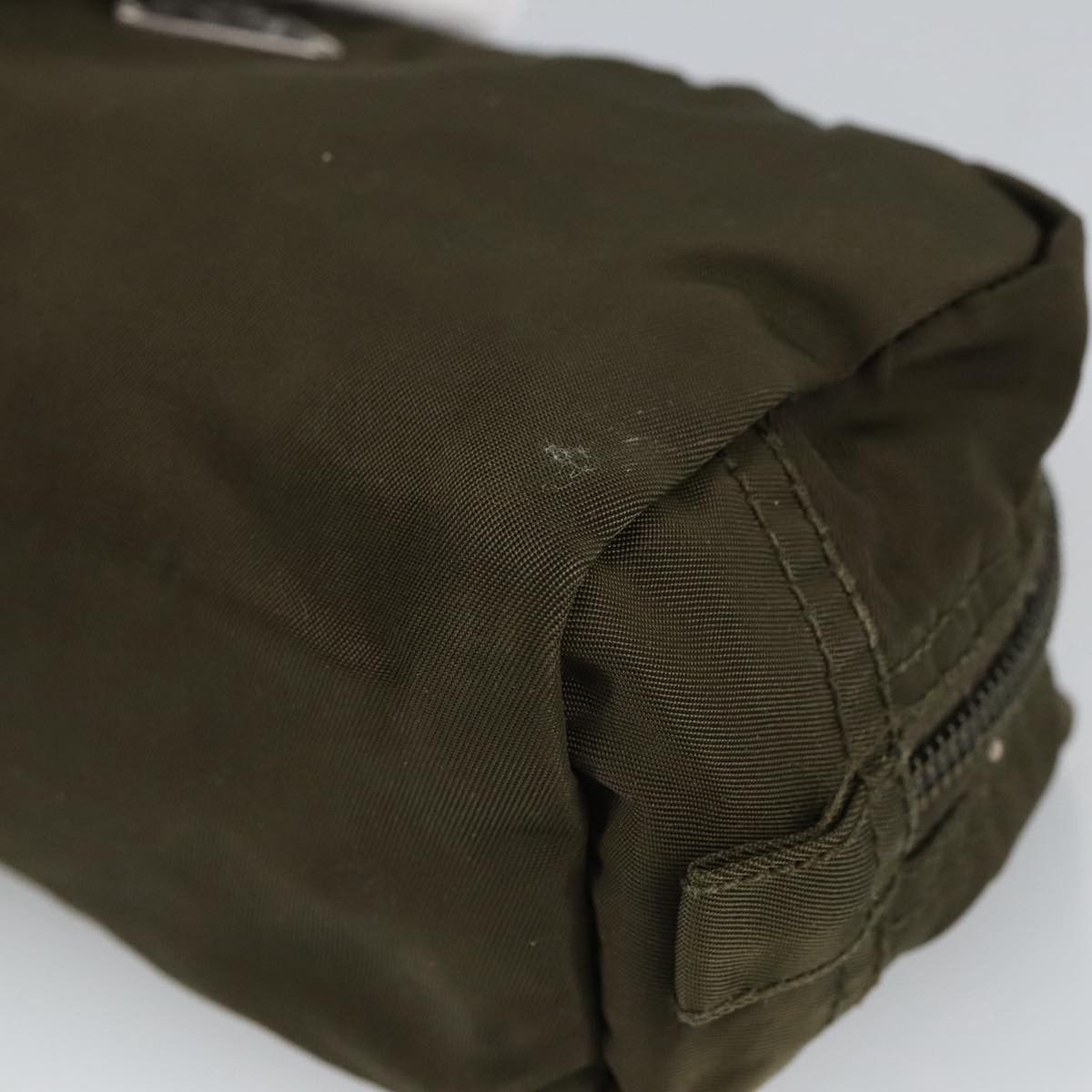 Prada Tessuto Khaki Synthetic Clutch Bag (Pre-Owned) Size ONE SIZE - 6 Thumbnail