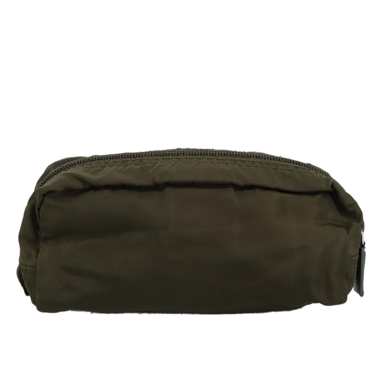 Prada Tessuto Khaki Synthetic Clutch Bag (Pre-Owned) Size ONE SIZE - 2 Thumbnail