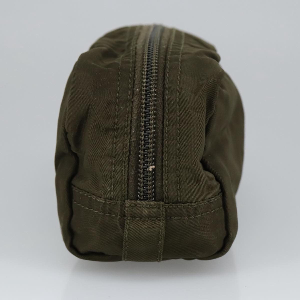 Prada Tessuto Khaki Synthetic Clutch Bag (Pre-Owned) Size ONE SIZE - 3 Thumbnail