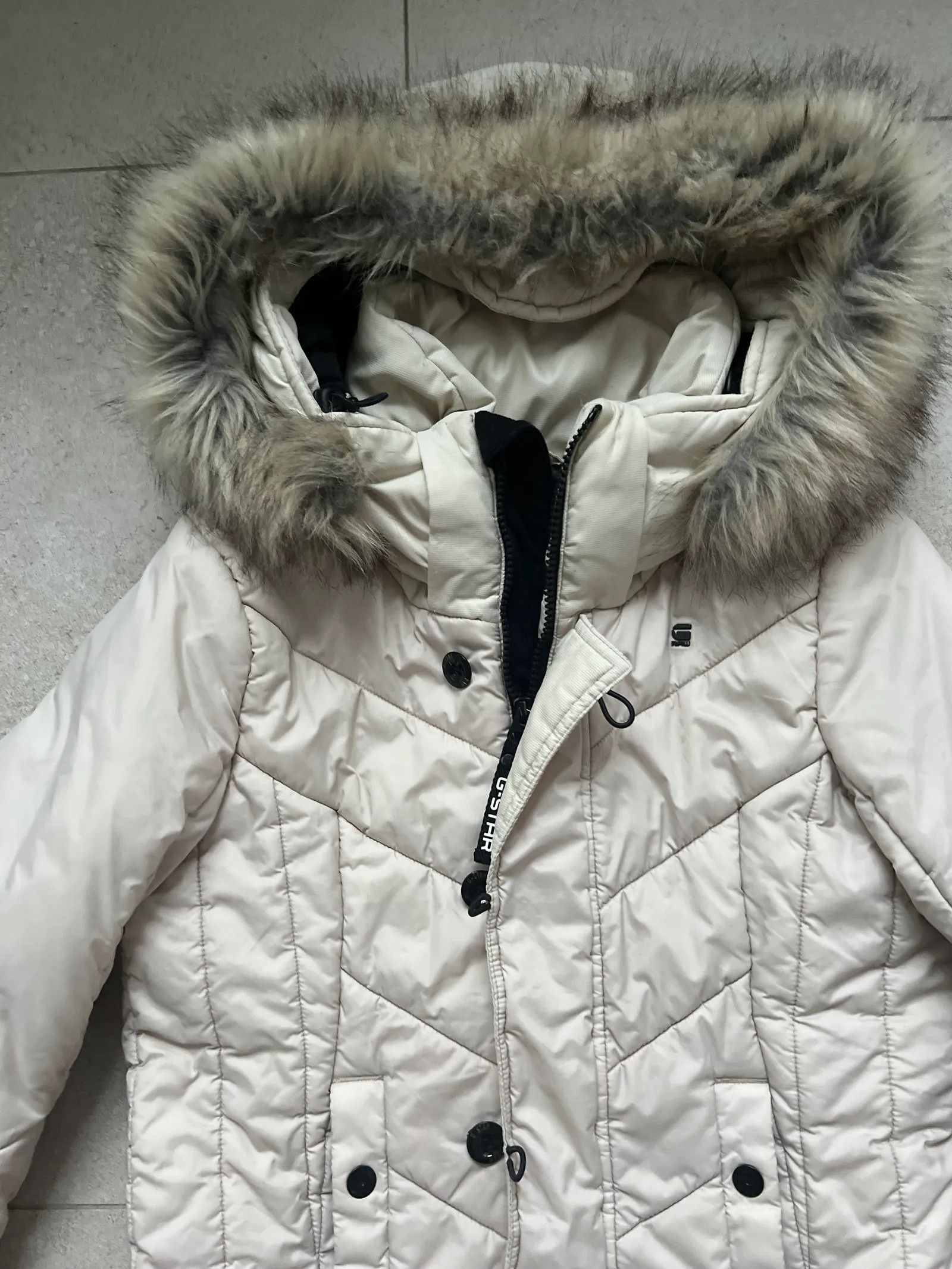 G-Star G-STAR RAW Alaska fur hooded coat Jacket Size XS / US 0-2 / IT 36-38 - 5 Thumbnail