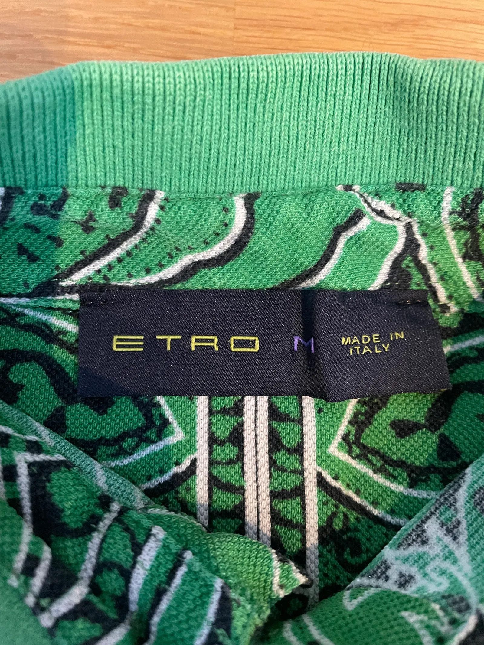Etro Etro Short Sleeve Shirt Size US M / EU 48-50 / 2 - 2 Thumbnail
