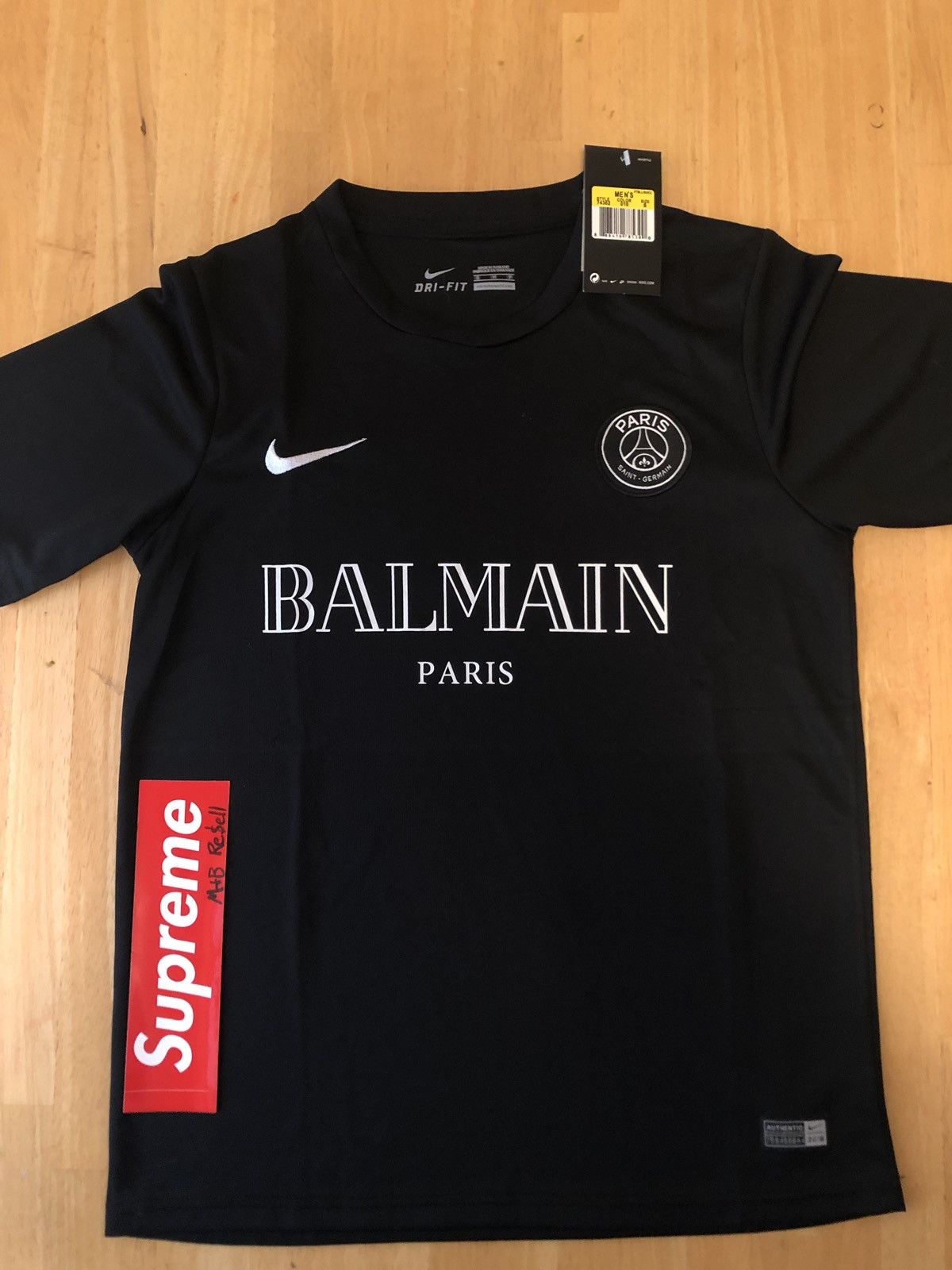 Nike Saint Germain x Balmain Jersey | Grailed