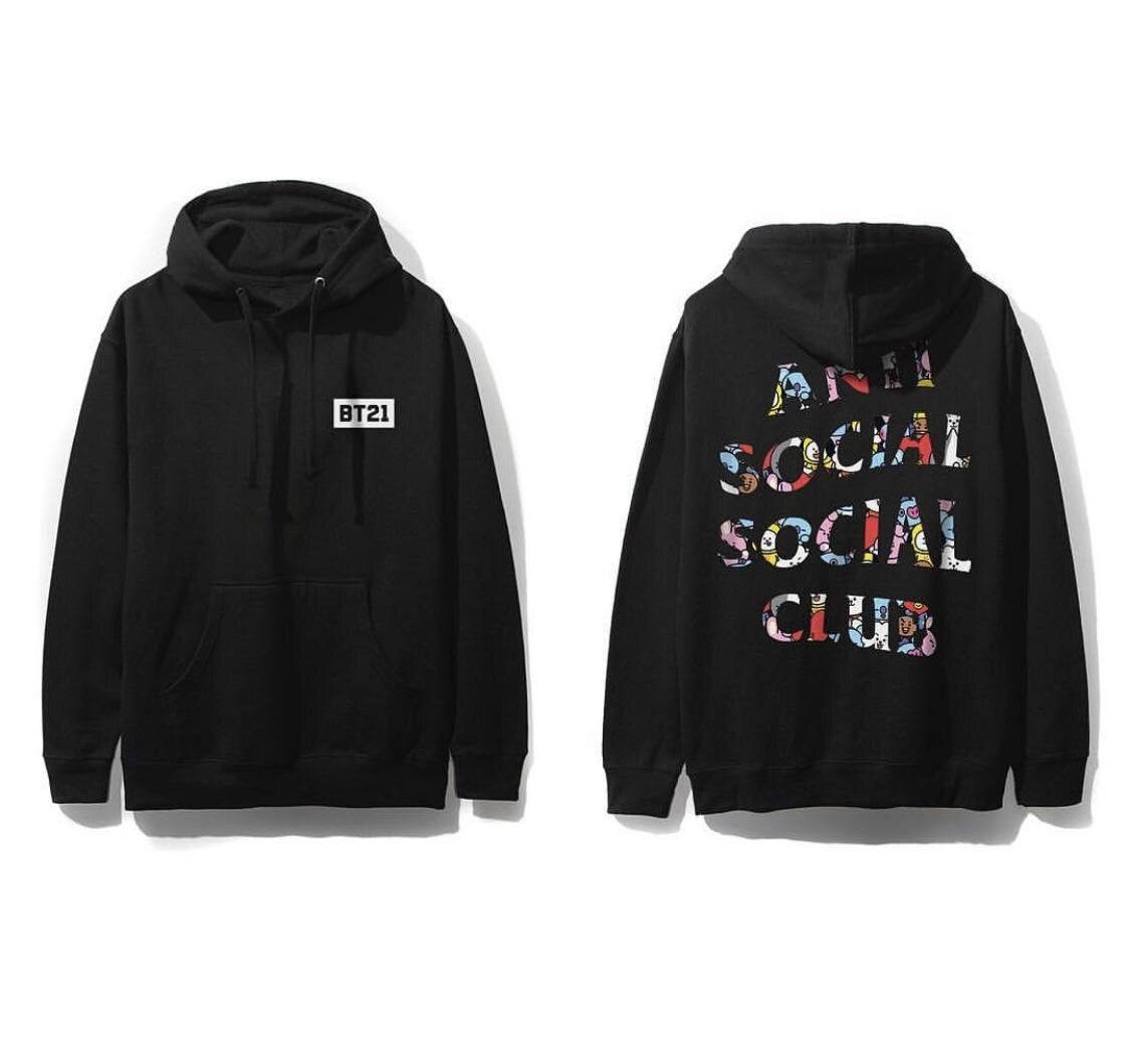 Bt 21 Anti Social Social Club Hoodie Grailed