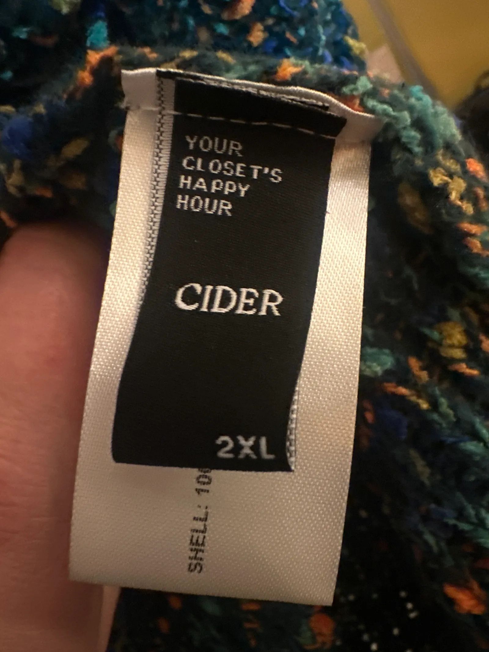 Cider Cider Cardigan Size XXL / US 16-18 / IT 52-54 - 2 Thumbnail