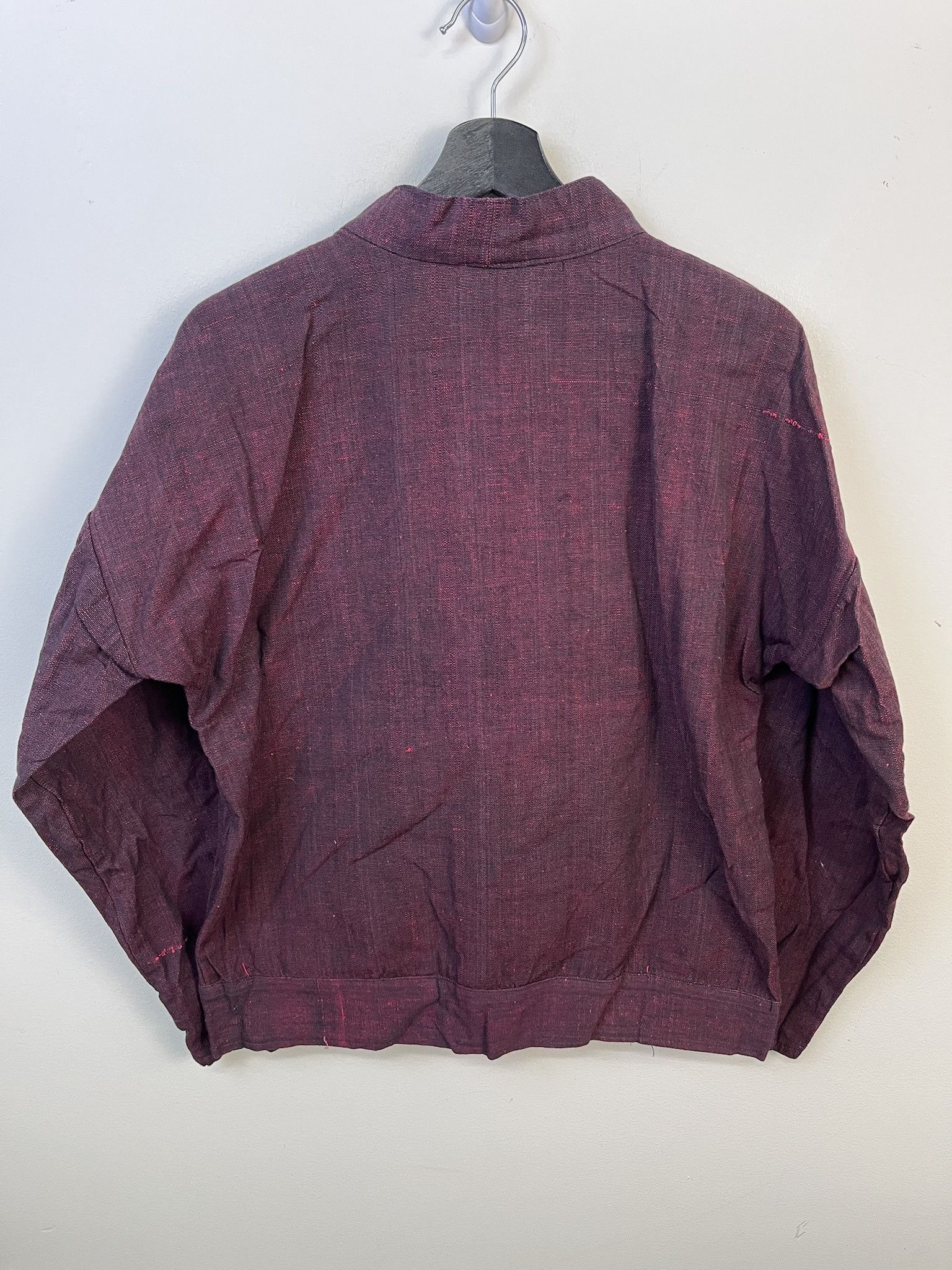 Flannel × Vintage Vintage Vest 1980s Nepalese Hand Made Patterned Striped Button Up Shirt Size M Size US M / EU 48-50 / 2 - 3 Thumbnail