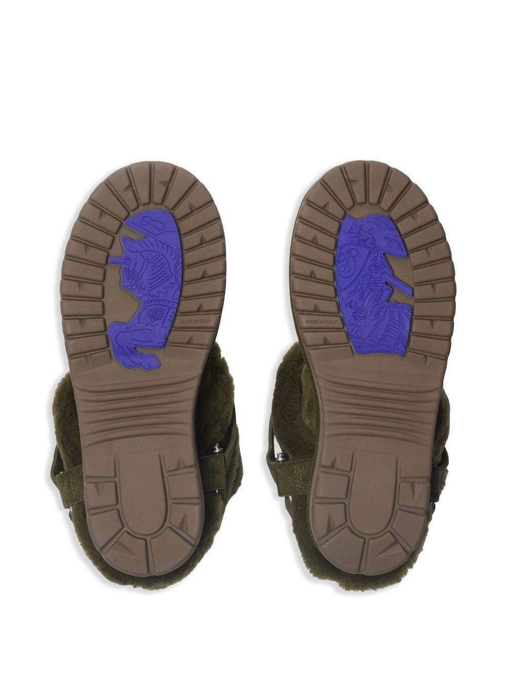Burberry Chubby Suede and Shearling Boots Size US 6 / IT 36 - 3 Thumbnail