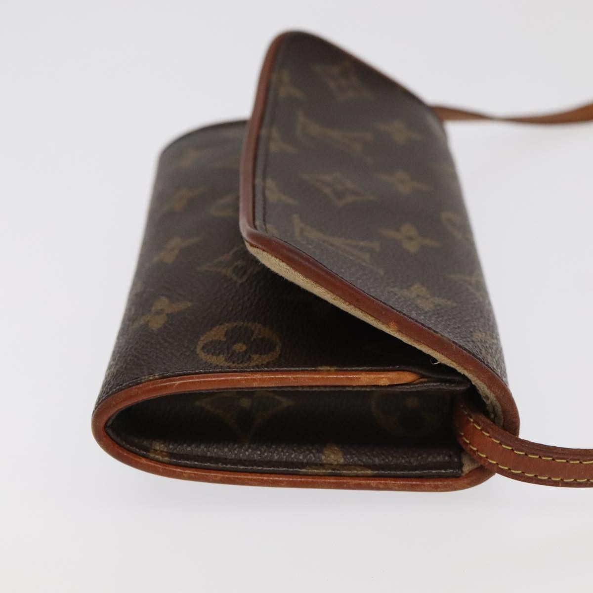 Louis Vuitton Twin Brown Canvas Clutch Bag (Pre-Owned) Size ONE SIZE - 3 Thumbnail