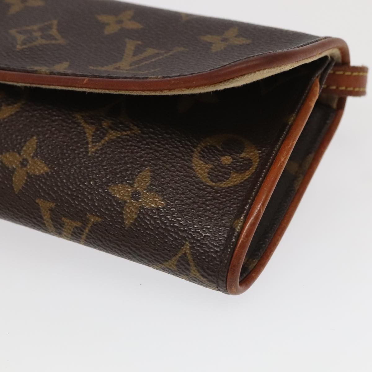 Louis Vuitton Twin Brown Canvas Clutch Bag (Pre-Owned) Size ONE SIZE - 9 Thumbnail