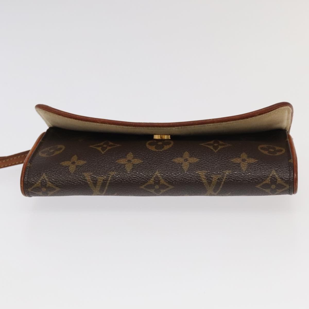 Louis Vuitton Twin Brown Canvas Clutch Bag (Pre-Owned) Size ONE SIZE - 8 Thumbnail