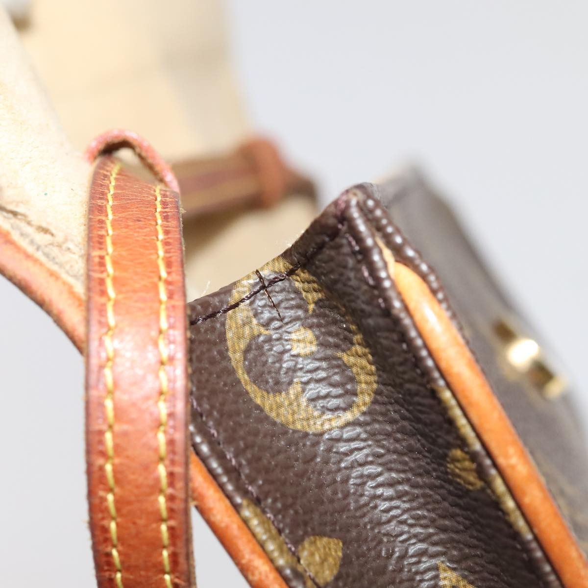 Louis Vuitton Twin Brown Canvas Clutch Bag (Pre-Owned) Size ONE SIZE - 15 Thumbnail