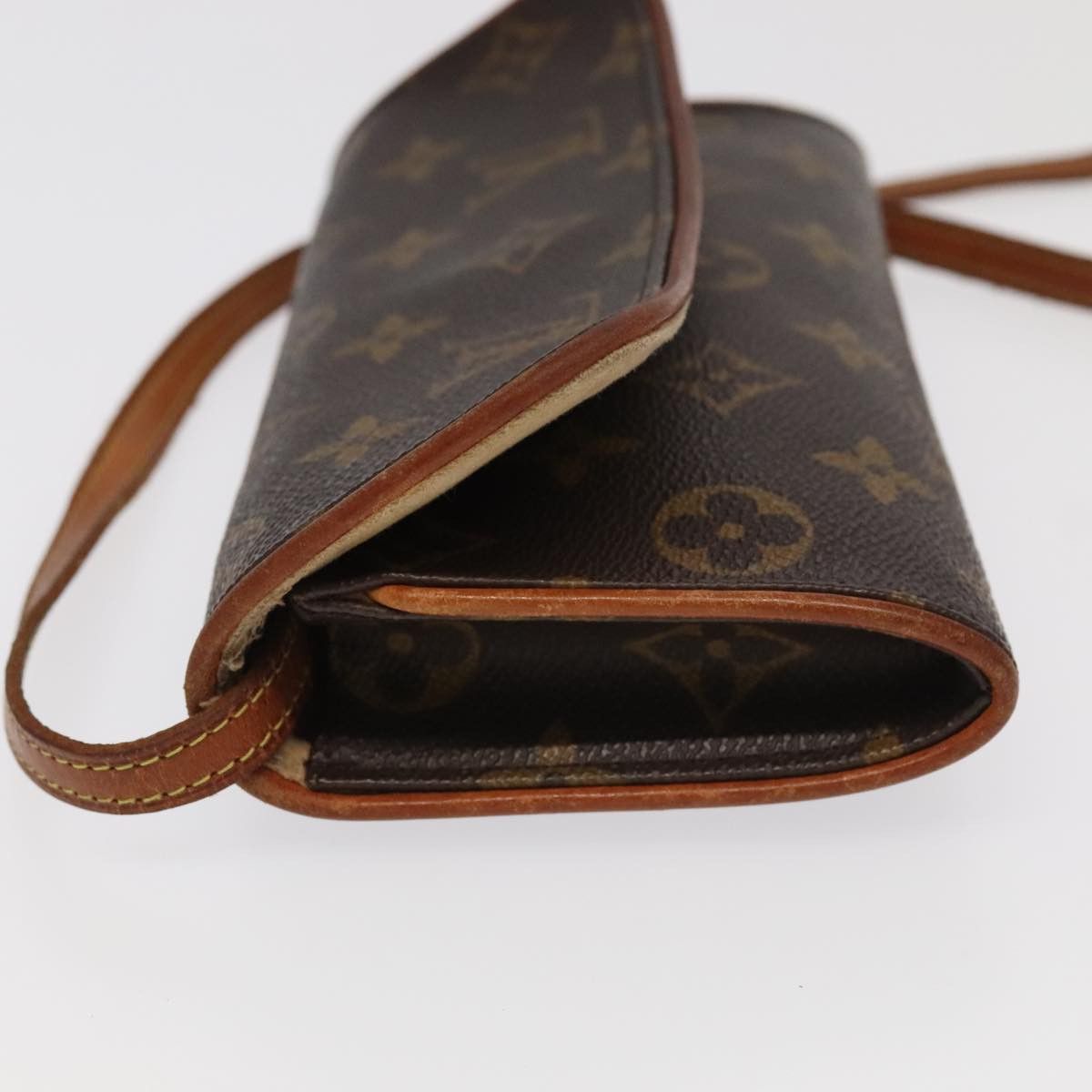 Louis Vuitton Twin Brown Canvas Clutch Bag (Pre-Owned) Size ONE SIZE - 4 Thumbnail