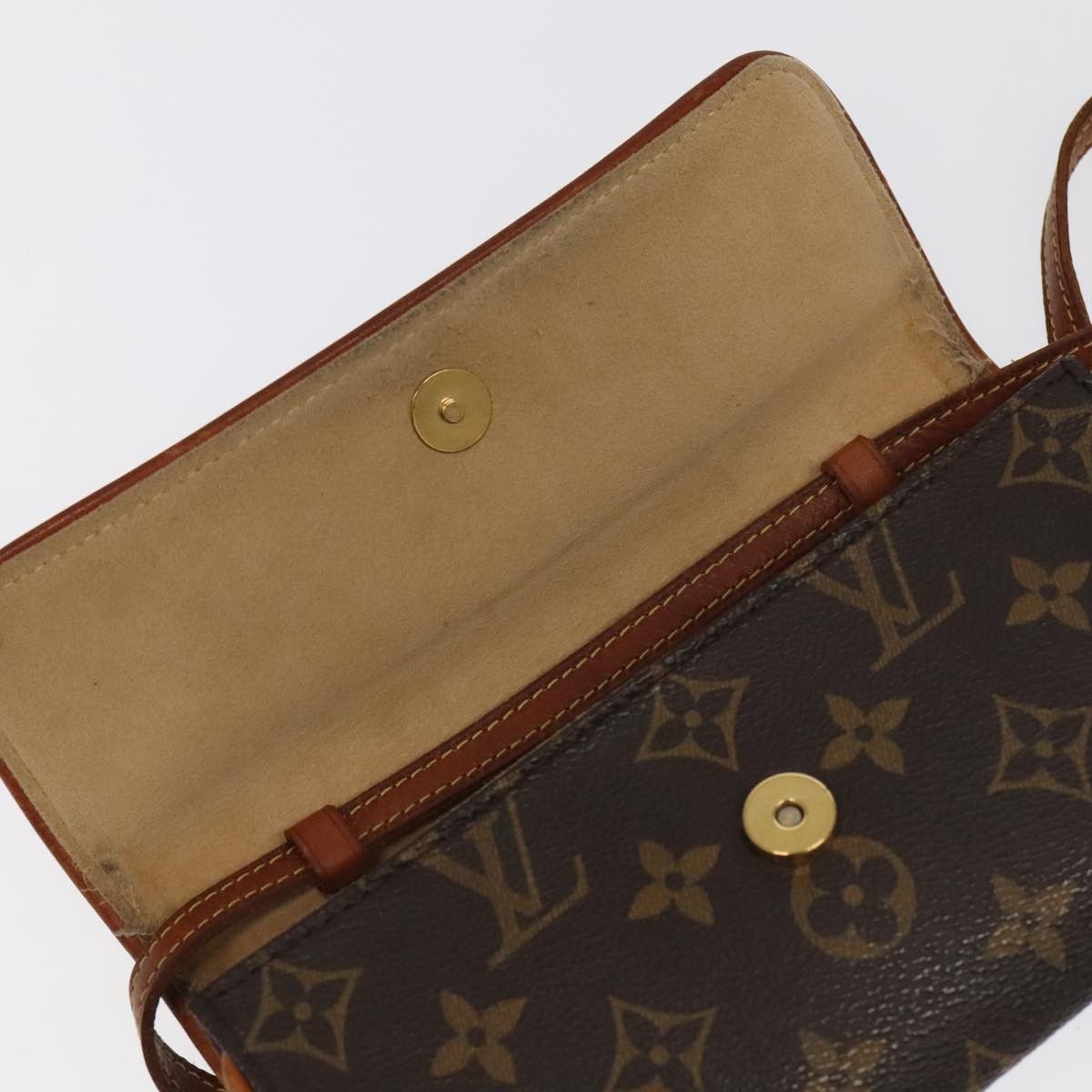 Louis Vuitton Twin Brown Canvas Clutch Bag (Pre-Owned) Size ONE SIZE - 16 Thumbnail