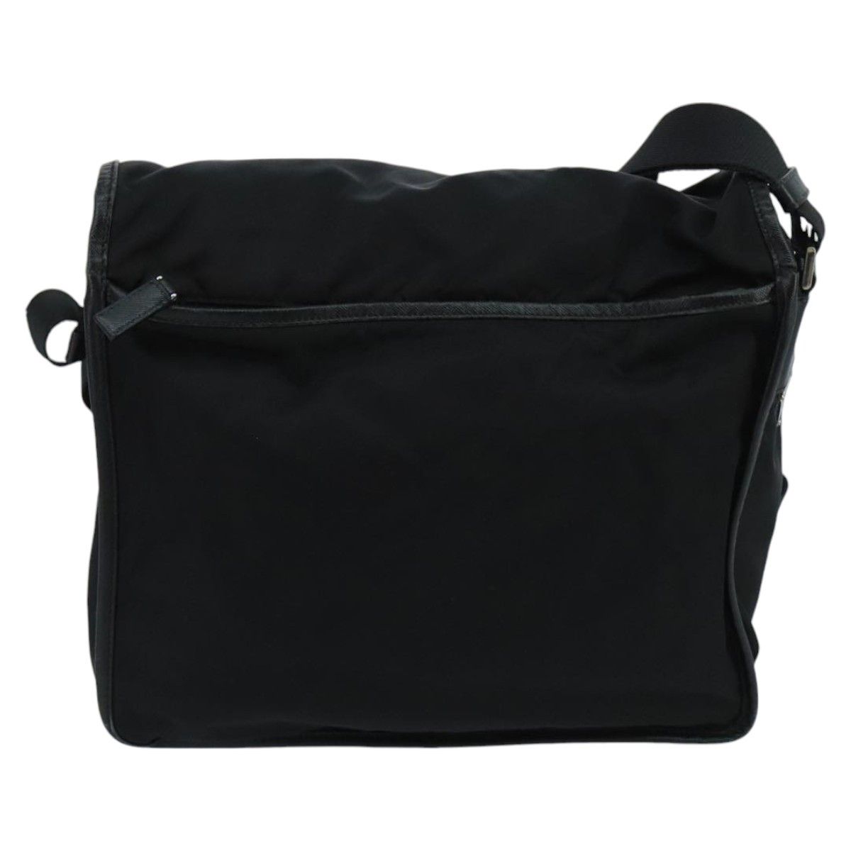 Prada Tessuto Black Synthetic Shoulder Bag (Pre-Owned) Size ONE SIZE - 2 Thumbnail