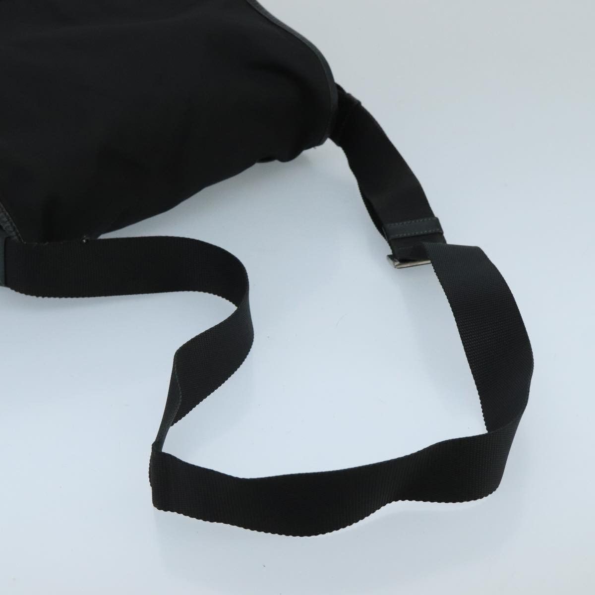 Prada Tessuto Black Synthetic Shoulder Bag (Pre-Owned) Size ONE SIZE - 4 Thumbnail