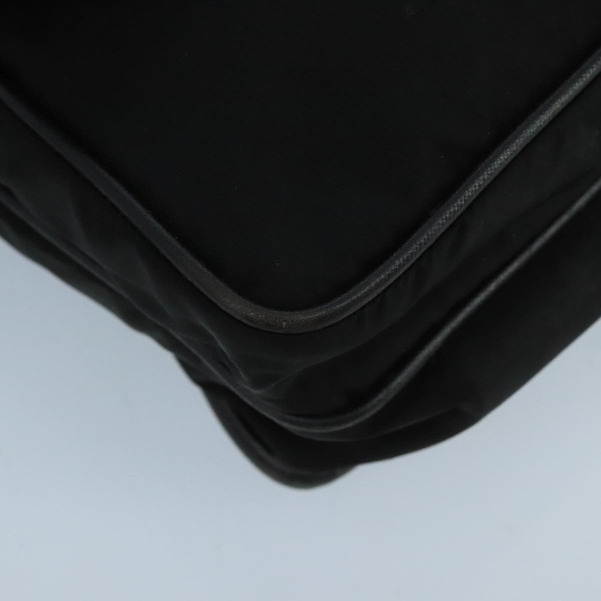 Prada Tessuto Black Synthetic Shoulder Bag (Pre-Owned) Size ONE SIZE - 16 Thumbnail