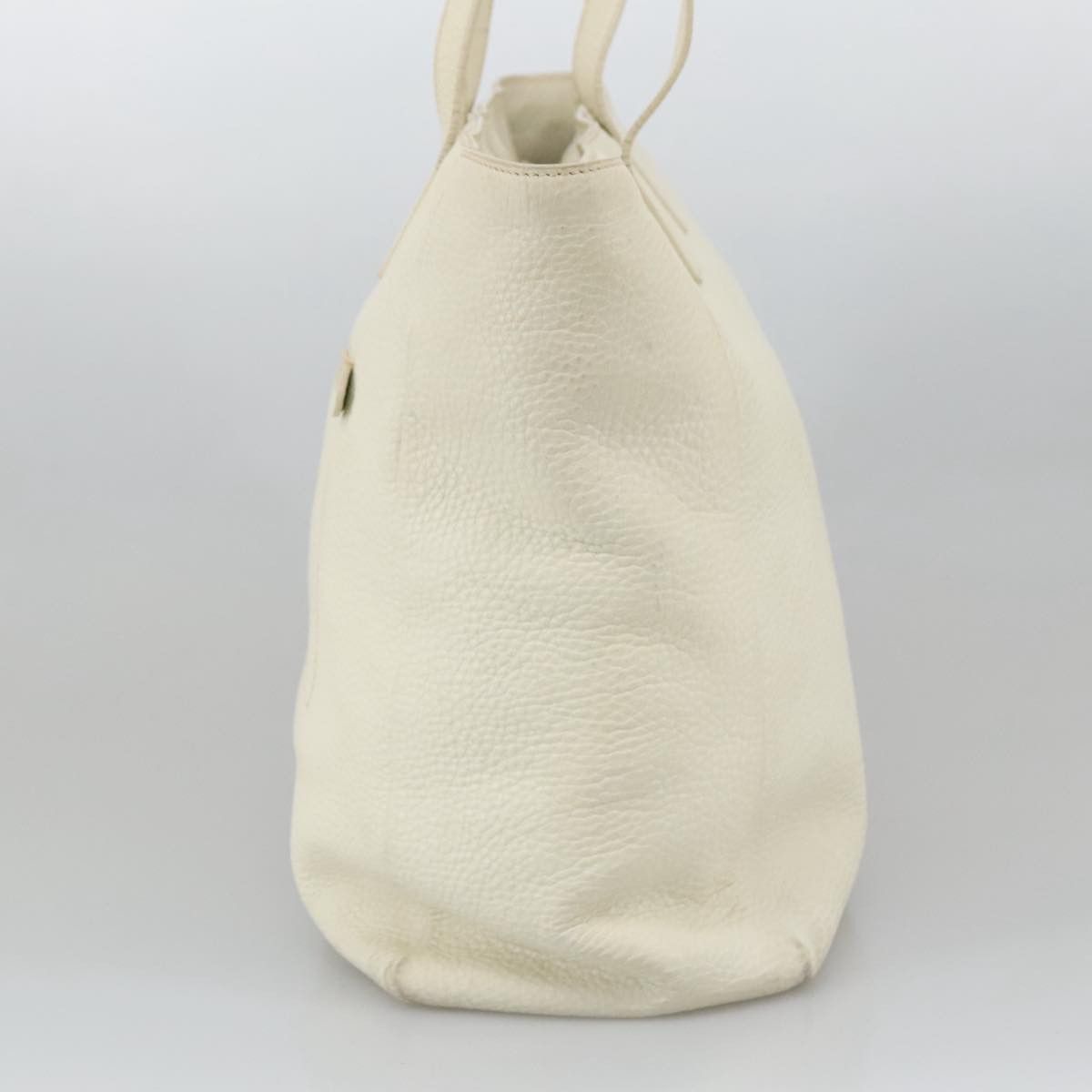 Prada Vitello White Leather Shoulder Bag (Pre-Owned) Size ONE SIZE - 4 Thumbnail