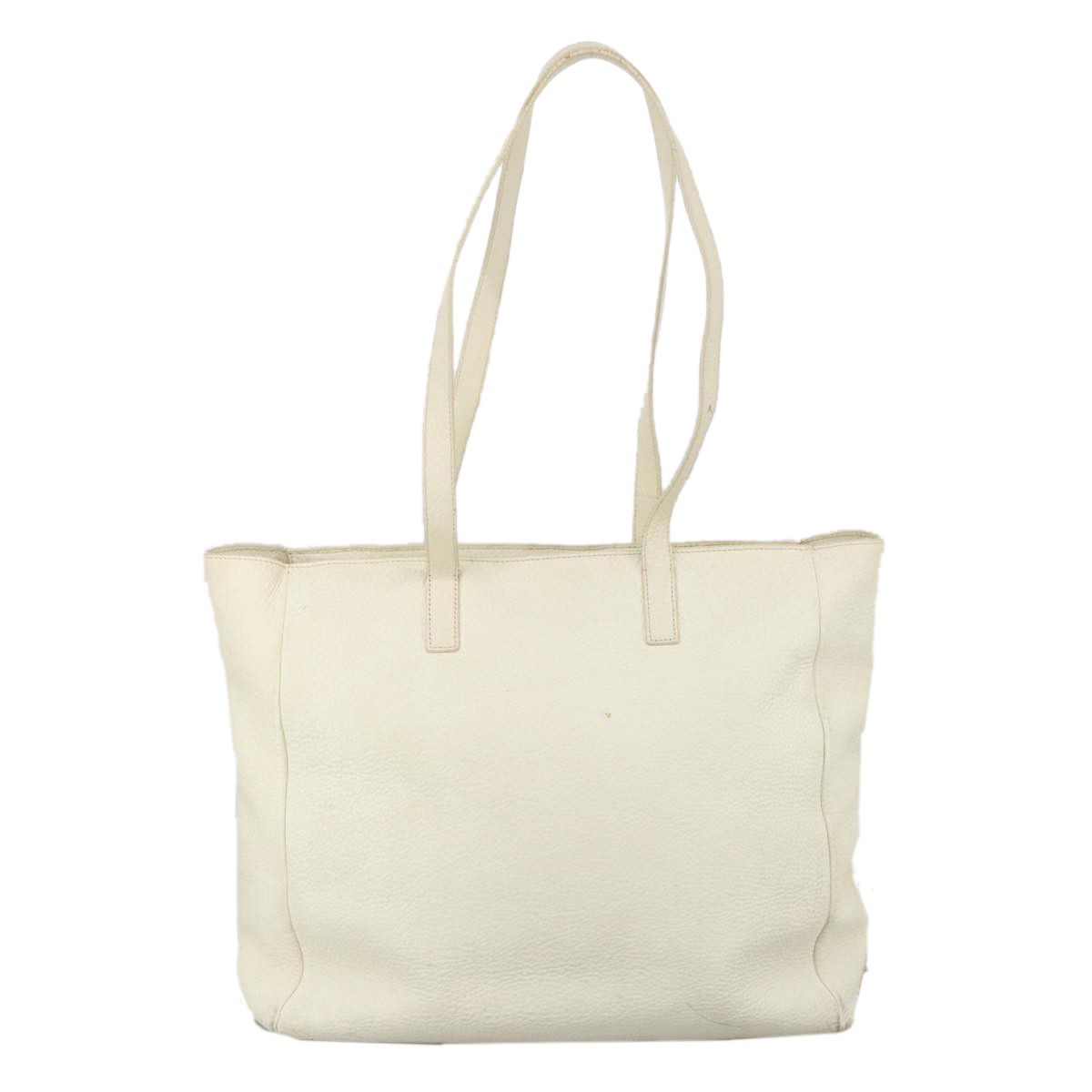Prada Vitello White Leather Shoulder Bag (Pre-Owned) Size ONE SIZE - 2 Thumbnail