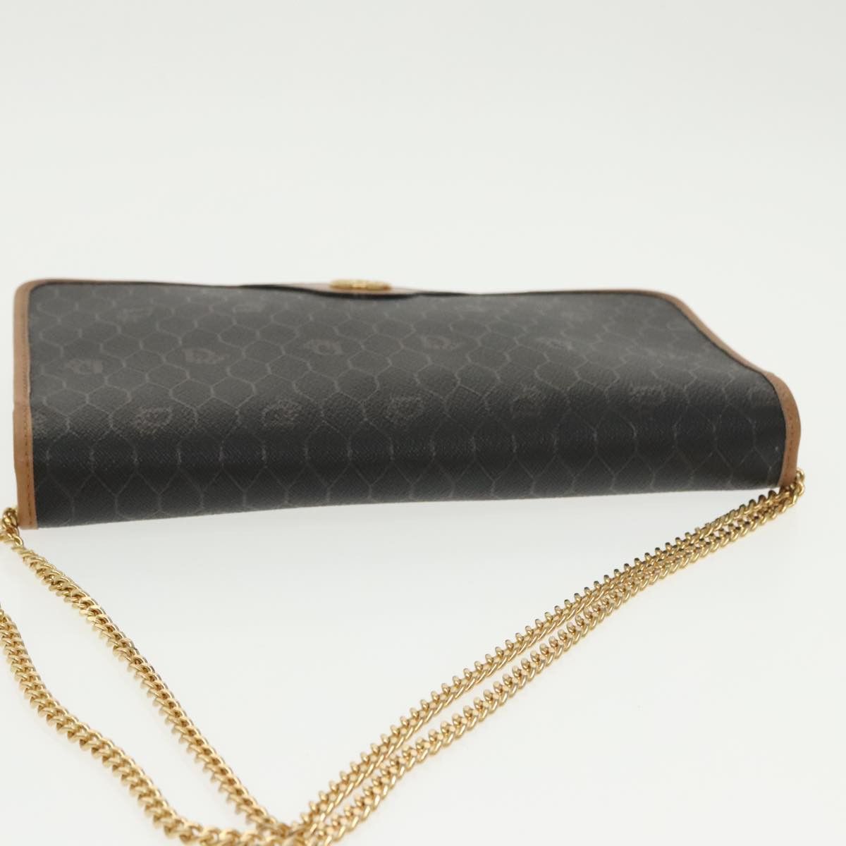 Dior Honeycomb Black Canvas Shoulder Bag (Pre-Owned) Size ONE SIZE - 4 Thumbnail