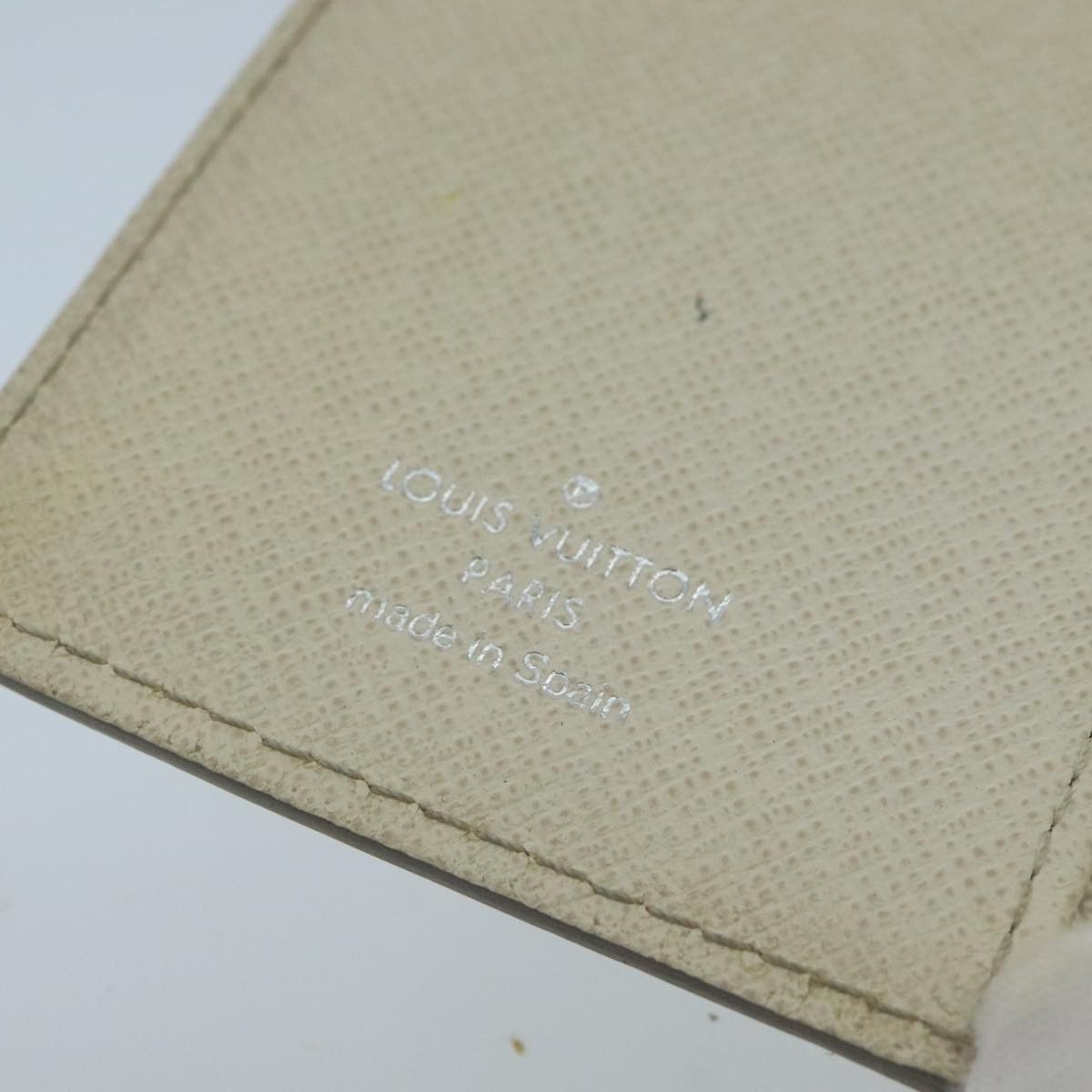 Louis Vuitton Agenda Pm White Leather Wallet (Pre-Owned) Size ONE SIZE - 12 Thumbnail