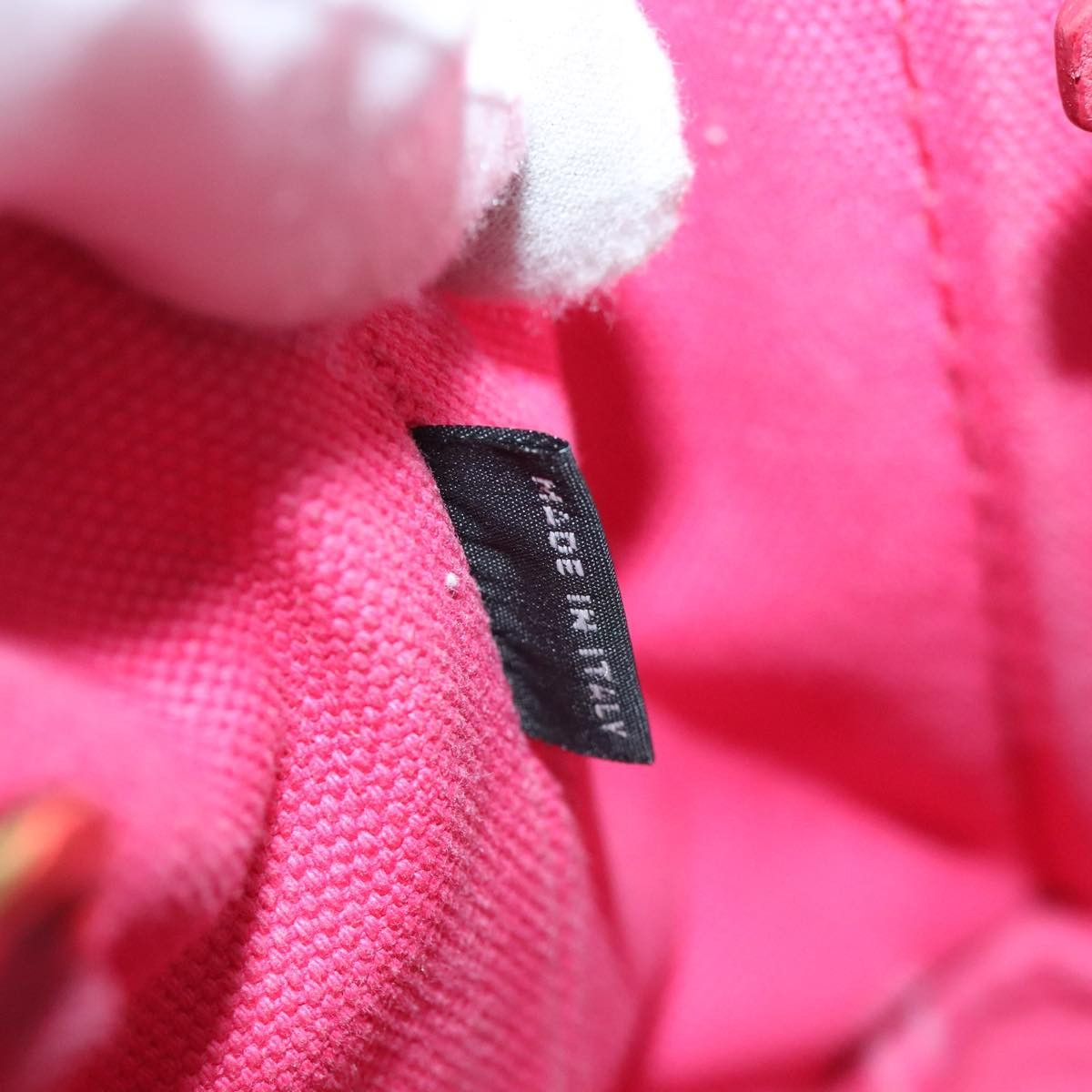 Canapa Pink Canvas Handbag (Pre-Owned)