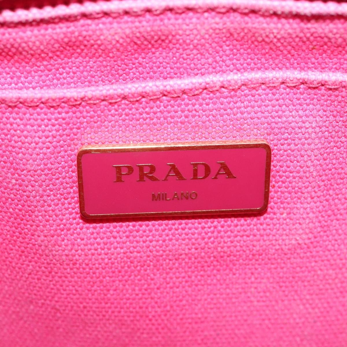 Canapa Pink Canvas Handbag (Pre-Owned)