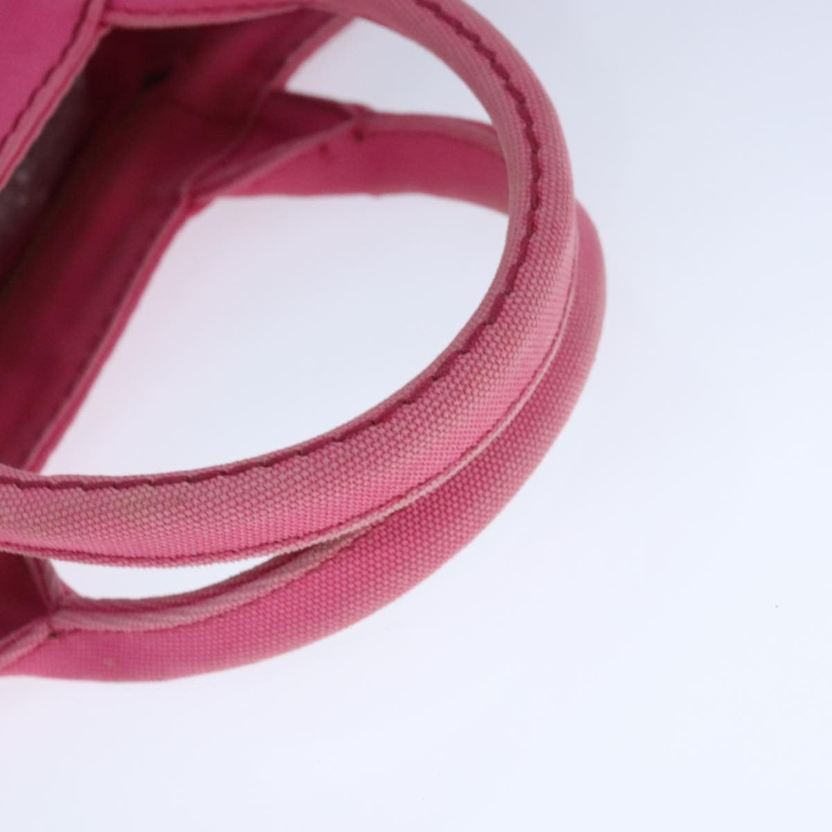 Canapa Pink Canvas Handbag (Pre-Owned)