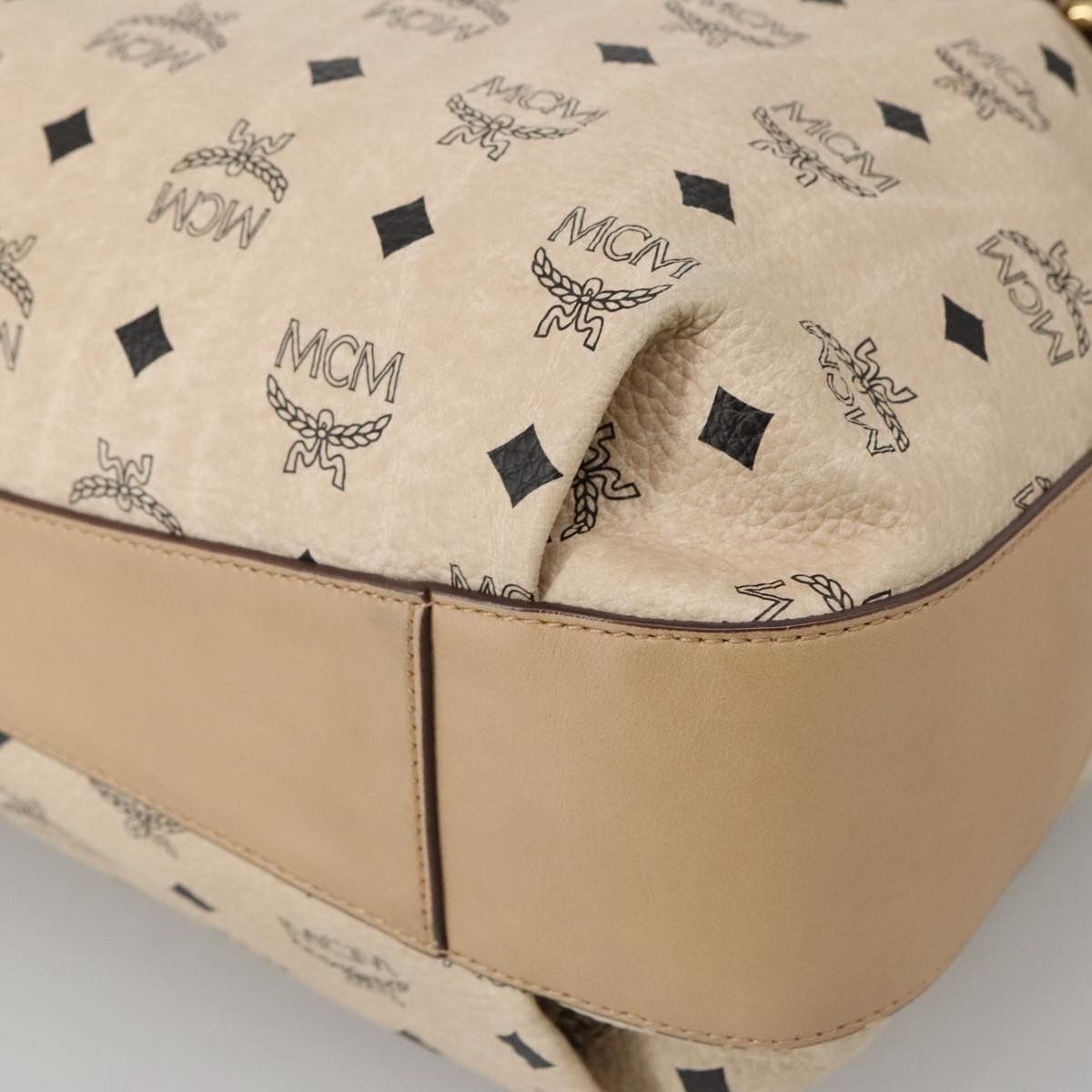 MCM Visetos Beige Canvas Tote Bag (Pre-Owned) Size ONE SIZE - 9 Thumbnail