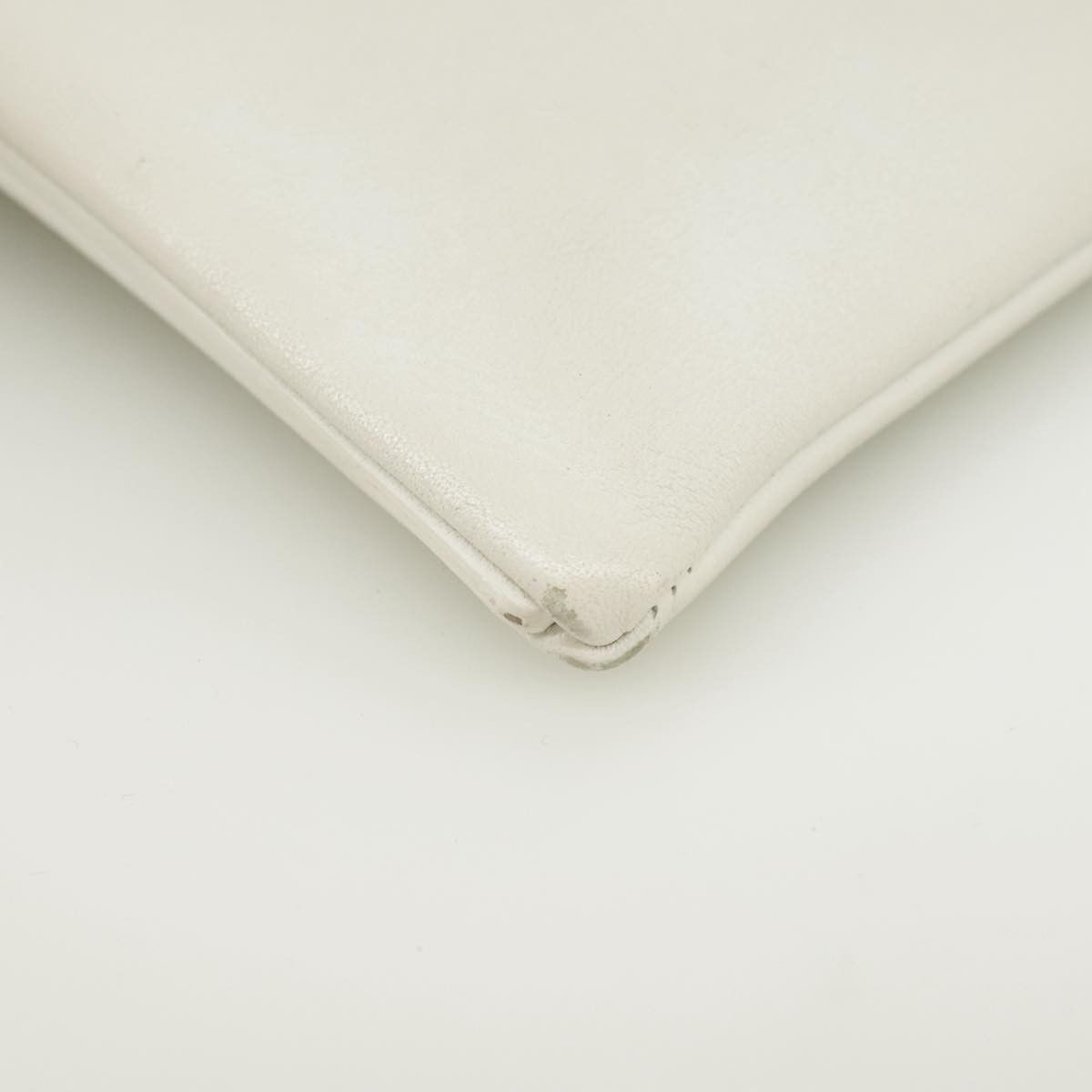 Dior Paradise White Leather Clutch Bag (Pre-Owned) Size ONE SIZE - 10 Thumbnail